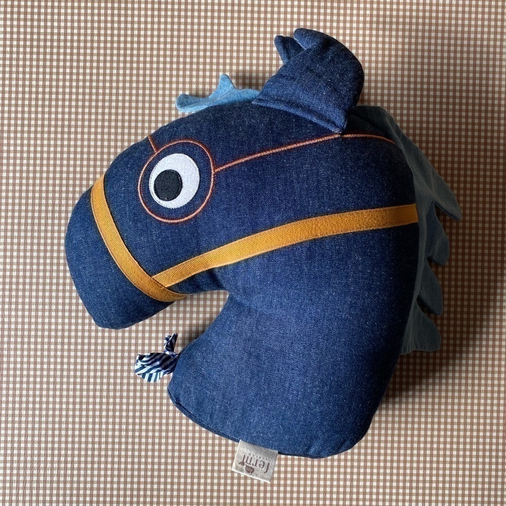 Ferm‎ Living Kids Horse w/eye glasses cushion decor